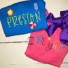 Monogram Beach Shirt - Boys Beach Vacation Shirt - Boys Summer shirt - Kids Beach Shirt