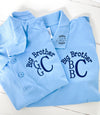 Big Brother Shirt - New Baby - Sibling shirts - Big Brother Gift - New sibling gift - Embroidery Kids polo