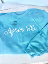 Ski Monogrammed Sweater - Ladies Apres ski sweater - girls ski trip sweatshirt - ski trip outfit