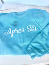 Apres’ Ski Monogrammed Swestshirt - Ladies Apres ski sweater - girls ski trip sweatshirt - ski trip outfit