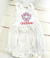 Fireworks Baby Sunsuit