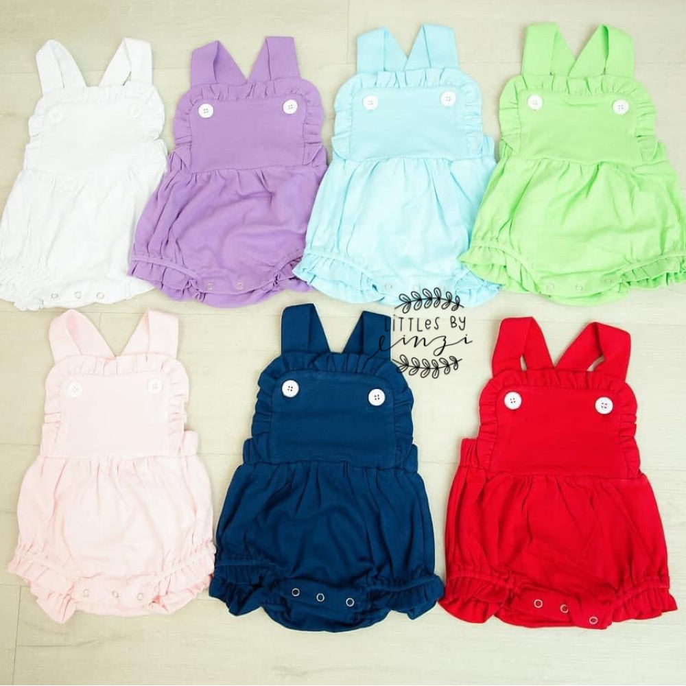 Girls Ruffle Sunsuit